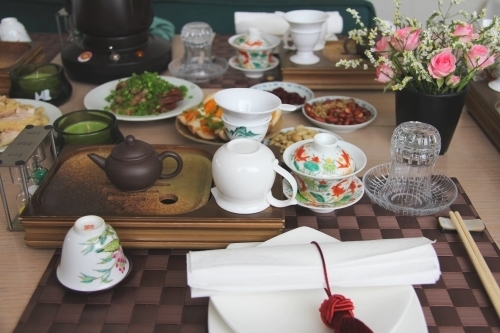 中国茶の日テーブル
